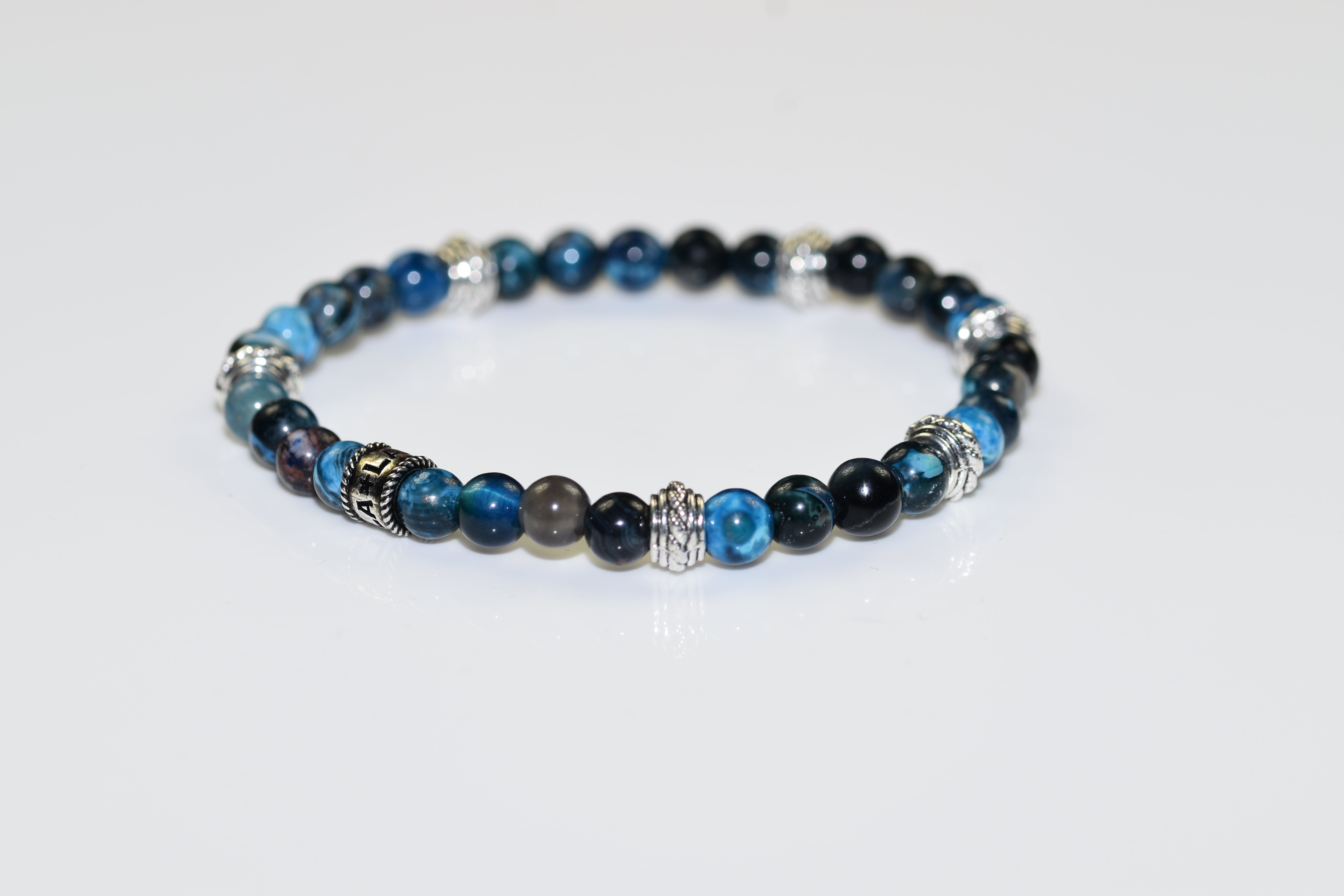 Nàgàrjuna - Bracciale ite naturale - elastico ad alta resistenza - Diametro delle gemme 6 mm - Gioiello da uomo donna, 19, Pietra, Amazzonite : . it Nàgàrjuna - Bracciale ite naturale - elastico ad alta resistenza - Diametro delle gemme 6 mm - Gioiello da uomo donna, 19, Pietra, Amazzonite : . it